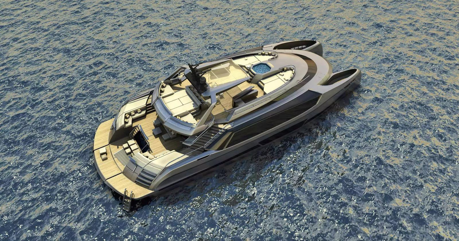 118ft Luxury Aluminum Catamaran